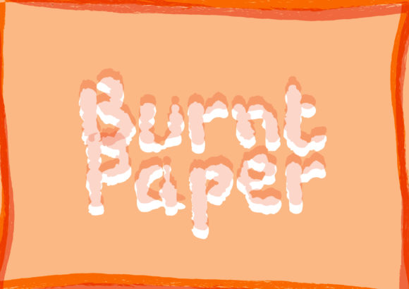 Burnt Paper Font for Bold Branding