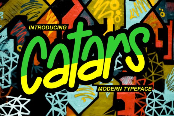 Catars Font: A Versatile and Colorful Display Font