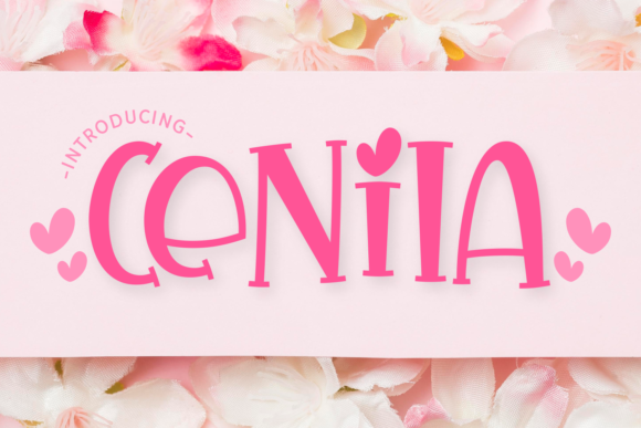 Cenila: A Versatile Display Font with a Warm and Approachable Aesthetic
