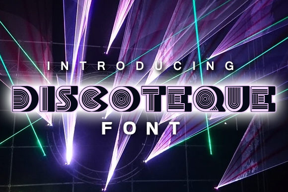 Discoteque: A Bold Font That Elevates Your Creative Vision