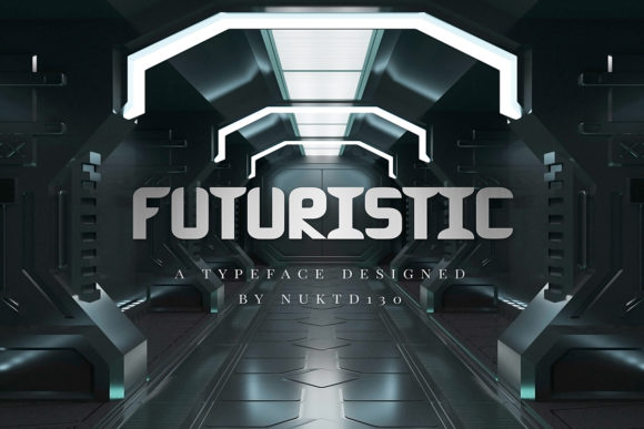 Futuristic Font: A Modern Display Font for Contemporary Design