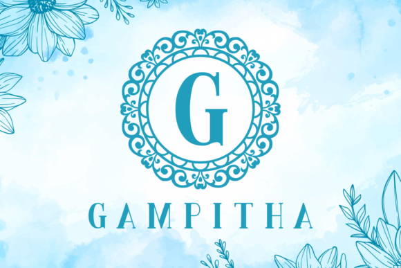 Gampitha: A Bold and Simple Lettered Display Font for Creative Expression