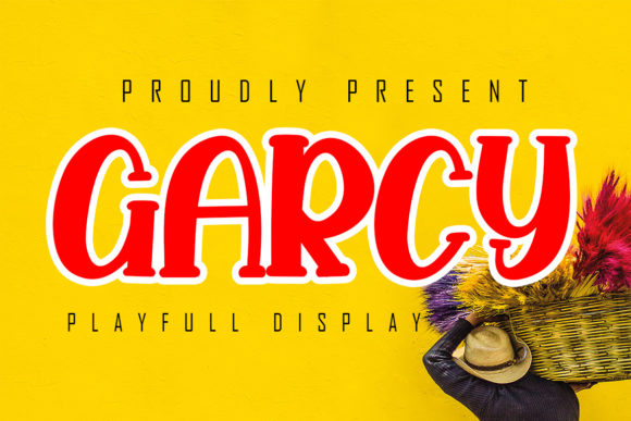 Garcy: A Whimsical Display Font with Versatile Charm