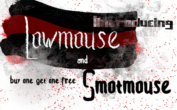 Lowmouse and Smotmouse: A Unique Display Font with Quirky Charm