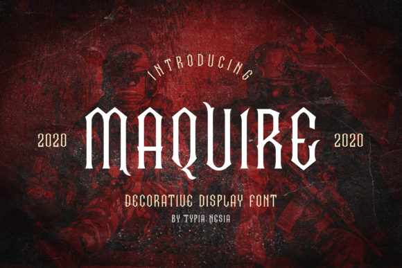 Maquire: A Timeless Font for Creative Expression