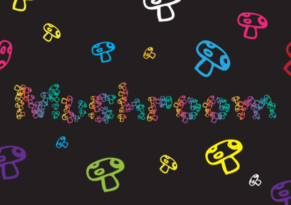 Mushroom: A Cute and Friendly Display Font for Playful Design