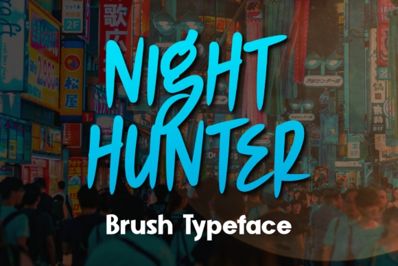Night Hunter Font Review: A Unique Display Option for Creative Projects