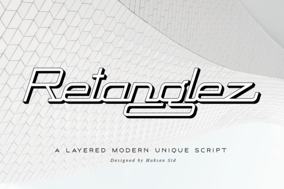 Retanglez Font for Creative Expression