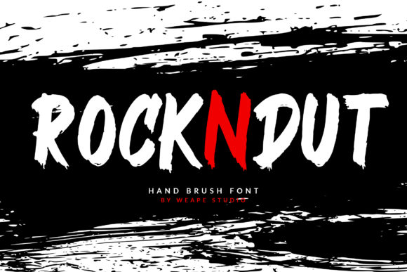 Rockndut: A Bold and Unique Display Font for Creative Expression