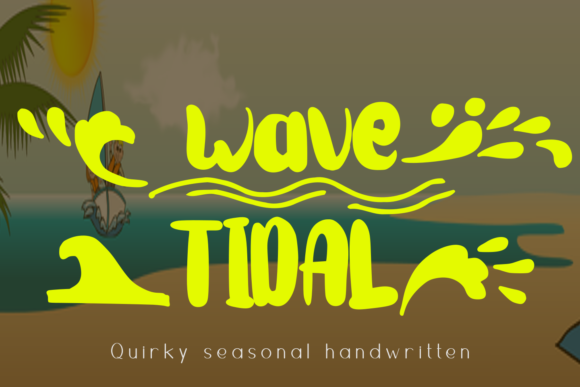 Wave Tidal: A Versatile Display Font for Creative Projects